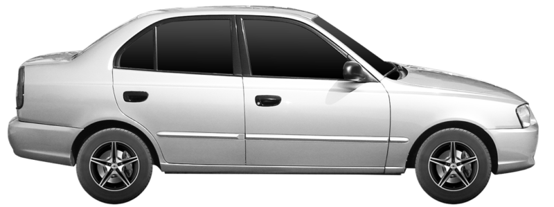 Battery for HYUNDAI ACCENT II (Generation 2) Sedan (LC)